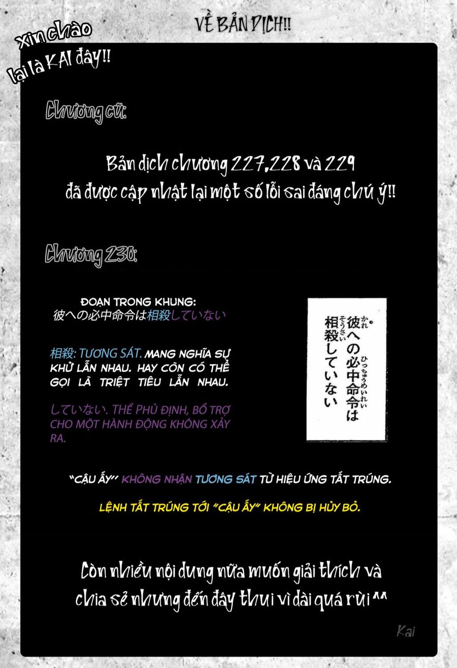 jujutsu kaisen - chú thuật hồi chiến chapter 230 22