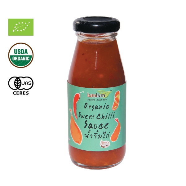 Sốt Ớt Giấm Dứa Hữu Cơ  200g Lumlum Organic Sweet &amp; Sour Sauce