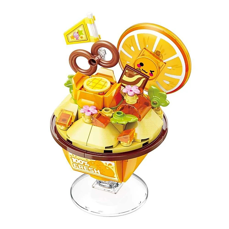 Đồ chơi - Bộ đồ chơi xếp hình mô hình món tráng miệng thủ công 35019 - QMAN - giao lẻ ngẫu nhiên