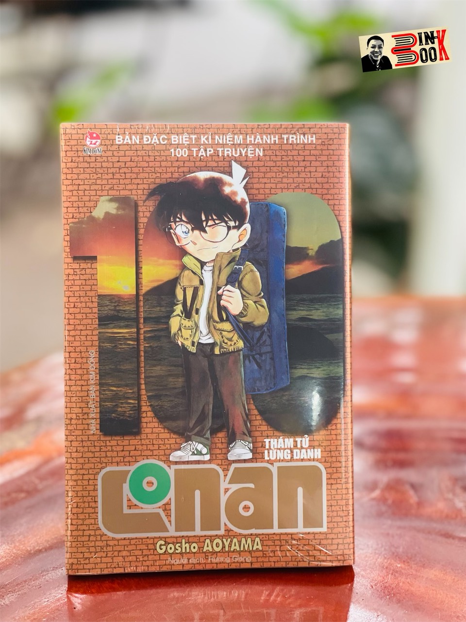 (Bản đặc biệt bìa + 5 postcard) Thám Tử Lừng Danh Conan - Tập 100 – Gosho Aoyama -Kim Đồng