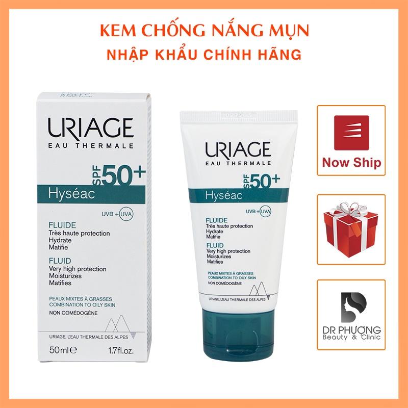 KEM CHỐNG NẮNG URIAGE HYSEAC FLUID cho da dầu mụn