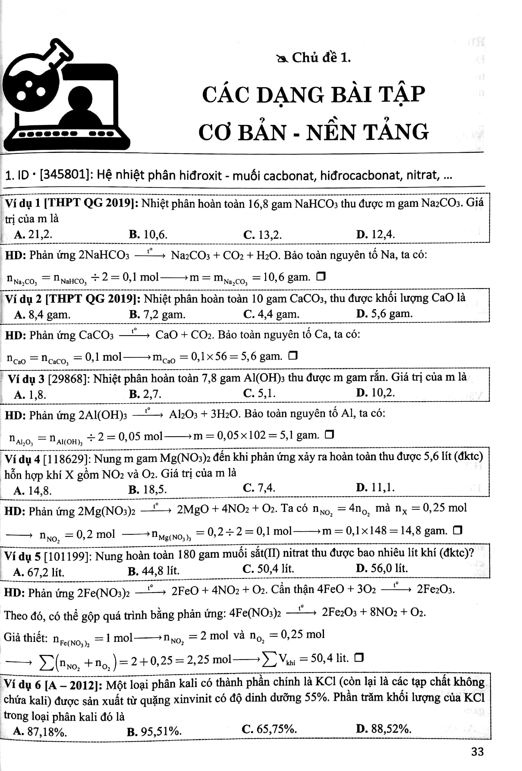 Tự học hóa học - Tập 4 - bài tập hóa vô cơ