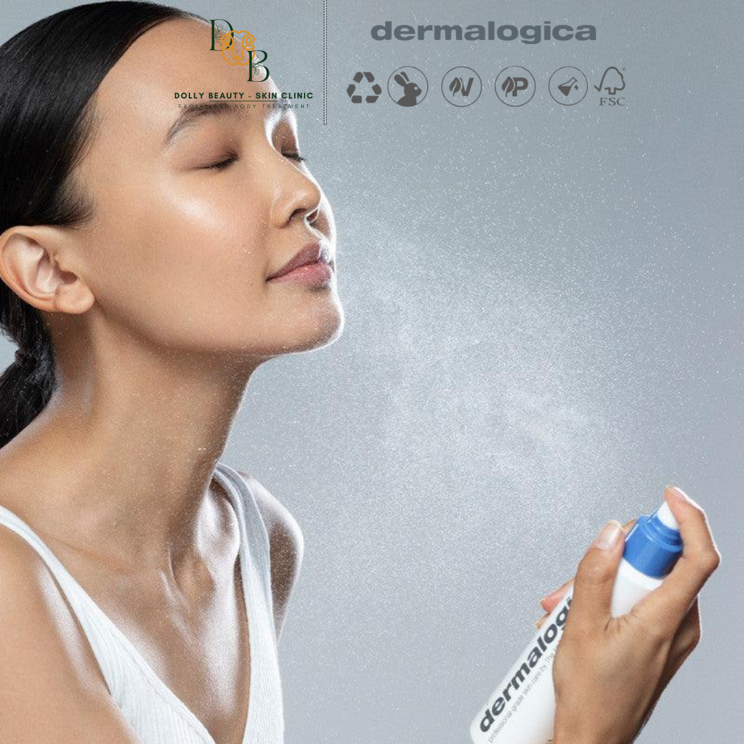 Xịt khoáng hồi sinh làn da HYALURONIC CERAMIDE MIST 150ml tăng cường, cấp ẩm &amp; mịn mượt của Dermalogica