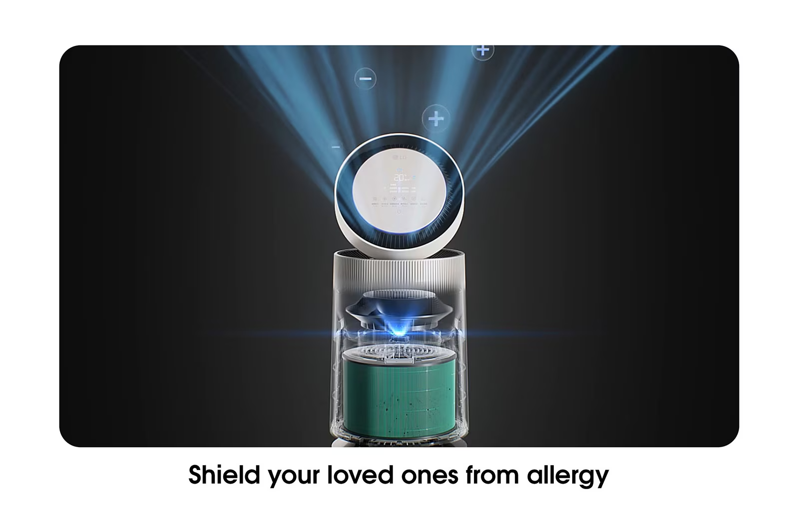 [Chỉ giao Miền Bắc/Nam] Máy lọc không khí PuriCare360 Alpha PET Công nghệ UVnano - AS10GDBY0.ABAE - Hàng Chính Hãng