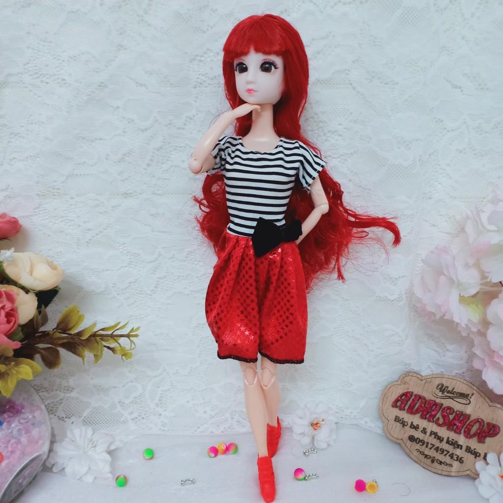 Búp Bê Lucky Búp Bê Mắt Ngọc Kèm Váy và Giày Sunnydoll