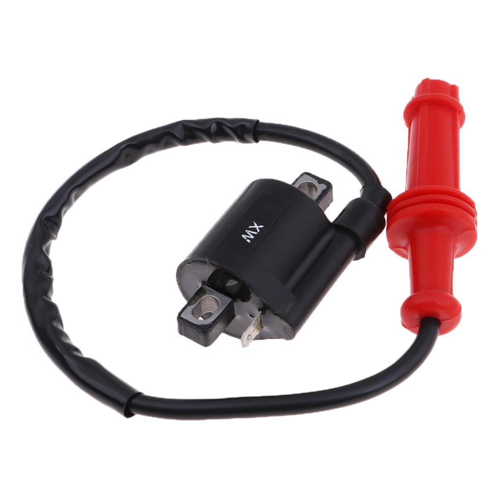 Universal Motorcycle Ignition Coil Assembly With 42cm Cable Dirt Bike