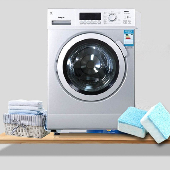 COMBO 6 VIÊN TẨY VỆ SINH MÁY GIẶT THẾ HỆ MỚI - MẠNH HƠN, NHANH HƠN VÀ DIỆT KHUẨN LÊN ĐẾN 99%