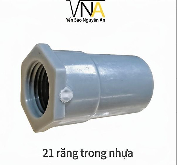 Đầu nối 21 răng trong (Nhựa) dùng để lắp đặt máy phun sương, ống nước, biến đổi đầu ống nước