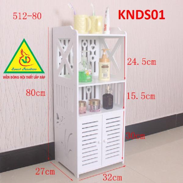 TỦ KỆ NHÀ TẮM - TỦ KỆ ĐA NĂNG KDNS01-1- NỘI THẤT LẮP RÁP Viendong Adv