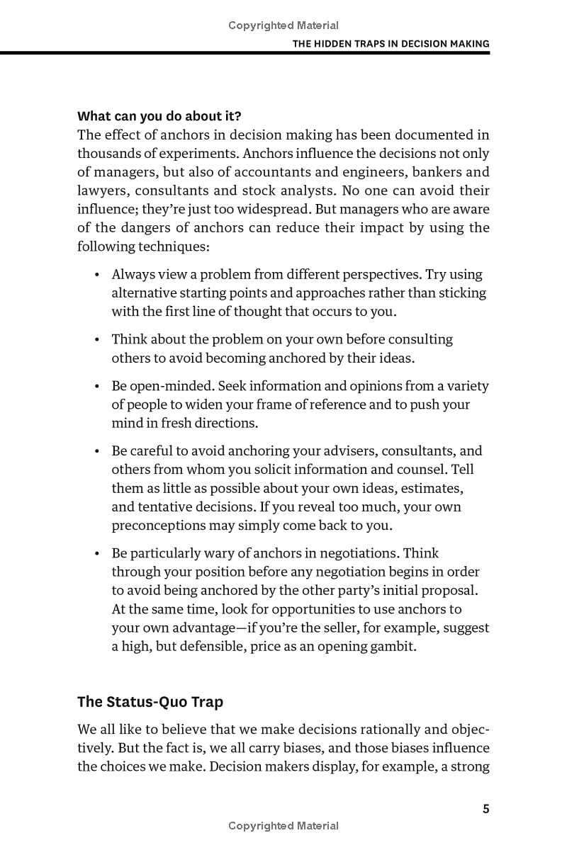 Harvard Business Review's 10 Must Reads On Making Smart Decisions