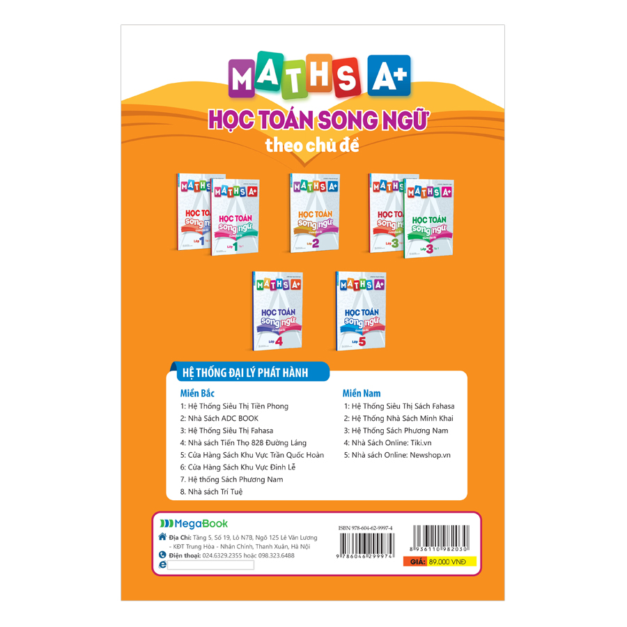 Maths A+ Học Toán Song Ngữ Theo Chủ Đề Lớp 2