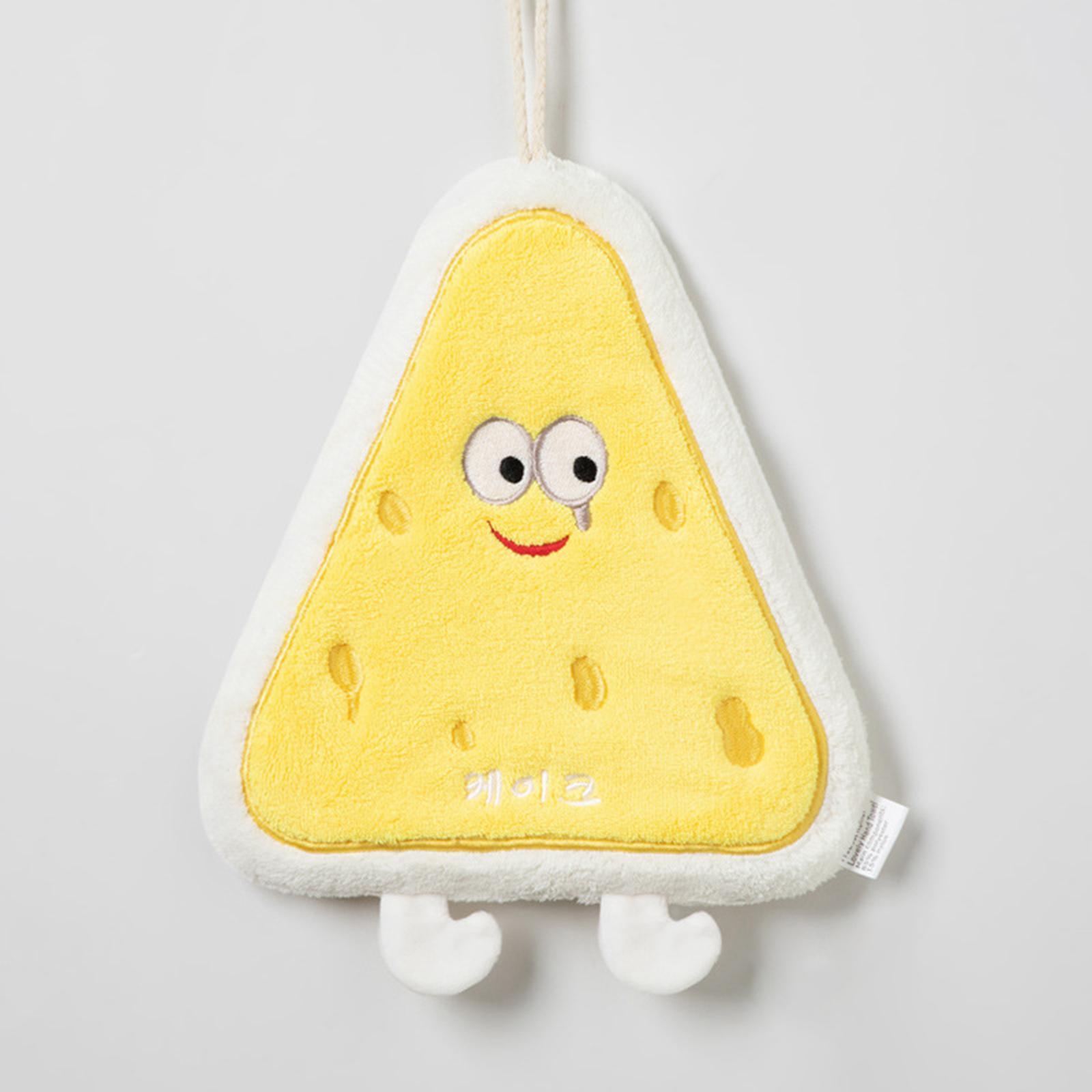 Coral Velvet Hand Towels with Hanging Loops Absorbent Extra Soft Dish Towels