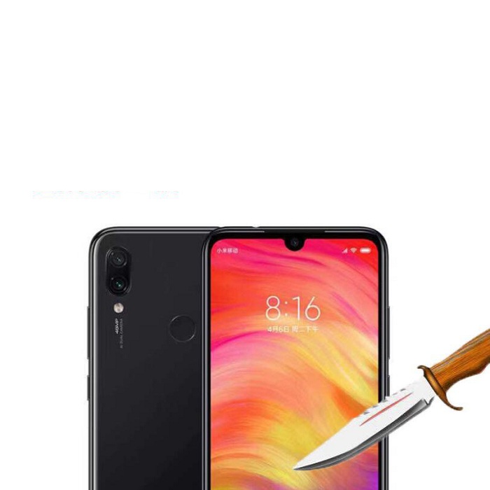 Tấm dán kính cường lực full 5D dành cho Xiaomi Redmi 7 tràn màn hình