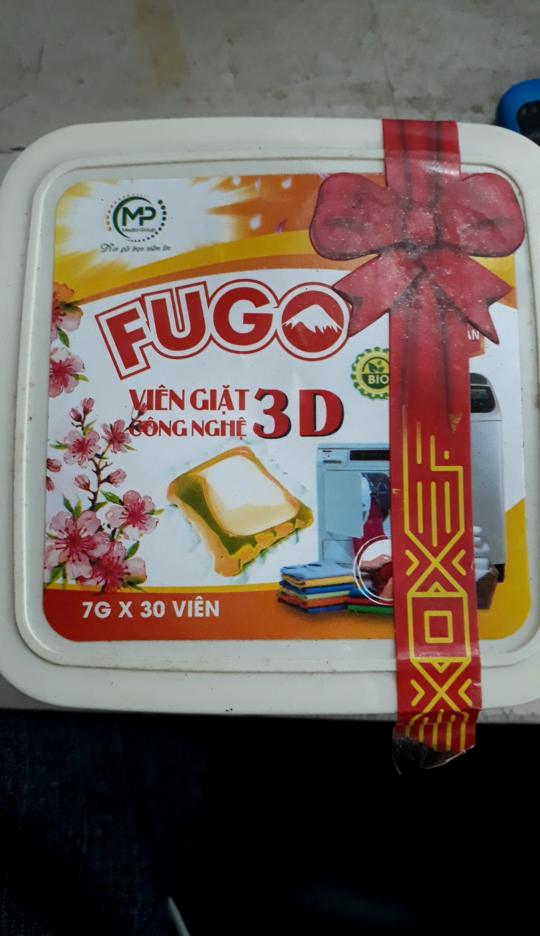 Combo 3 Hộp Viên Giặt Công Nghệ 3D Mới (Hộp 30 viên)