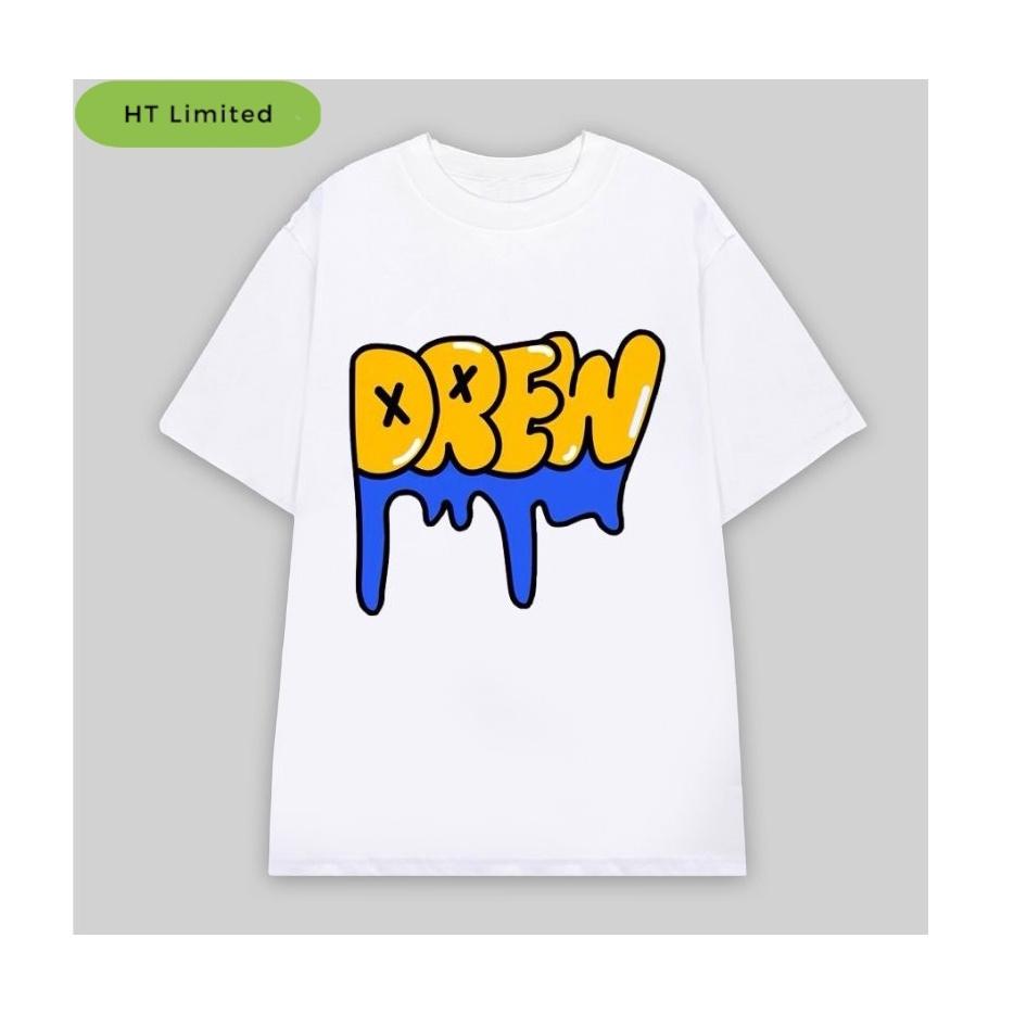 Áo thun thiết kế Unisex Drew Graffity, Cotton Cao Cấp 100%