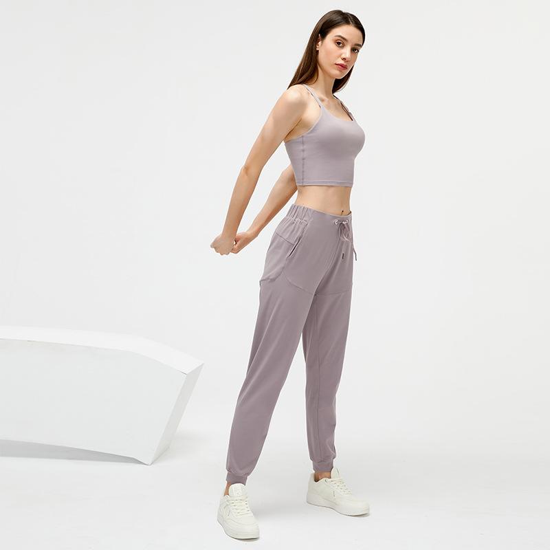 Lulu Nữ Quần Áo Tập Gym Thể Thao Thoáng Khí Liền Mạch Quần Legging Đẩy Lên Tập Luyện Gợi Cảm Cao Cấp Thun Tập Thể Hình Nữ quần Áo