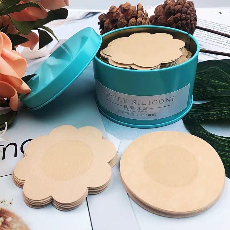 Hộp 30 đôi dán ti giấy và 5 đôi dán ti silicon