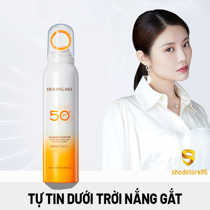 Chai xịt chống  tia UV