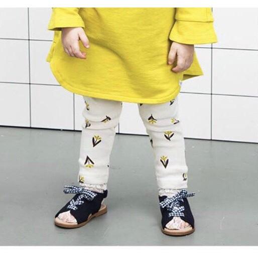 Quần legging hoa xuất Hàn xịn cho bé. HA0818 (3 màu)