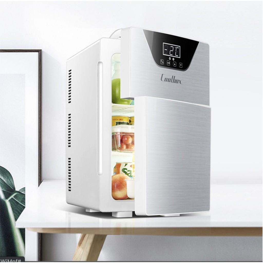 Tủ lạnh 20L LCD điều chỉnh nhiệt độ thiết kế 3 Quạt siêu mạnh COOLBOX