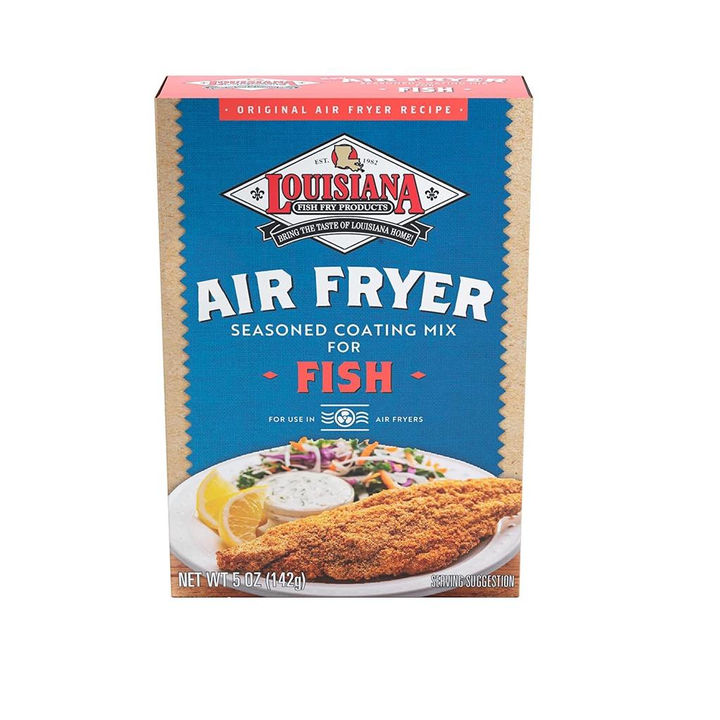 BỘT CHIÊN XÙ - CHIÊN GIÒN, HẢI SẢN - DÙNG CHO NỒI CHIÊN KHÔNG DẦU Louisiana Air Fry - Fish, 142g (5 oz)