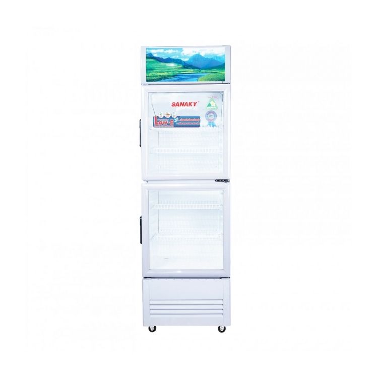 Tủ mát Sanaky 210/170 lít VH-218WL - Hàng chính hãng