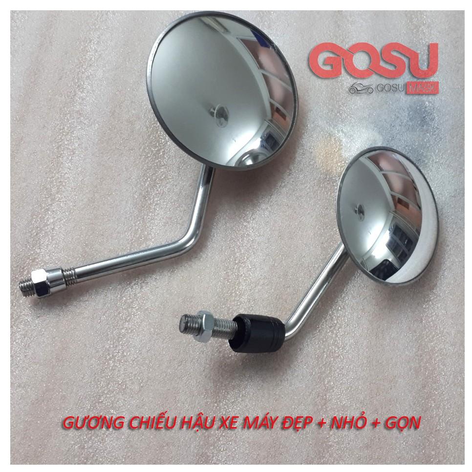 Gương cầu lồi xe máy - lắp mọi loại xe, quan sát rộng