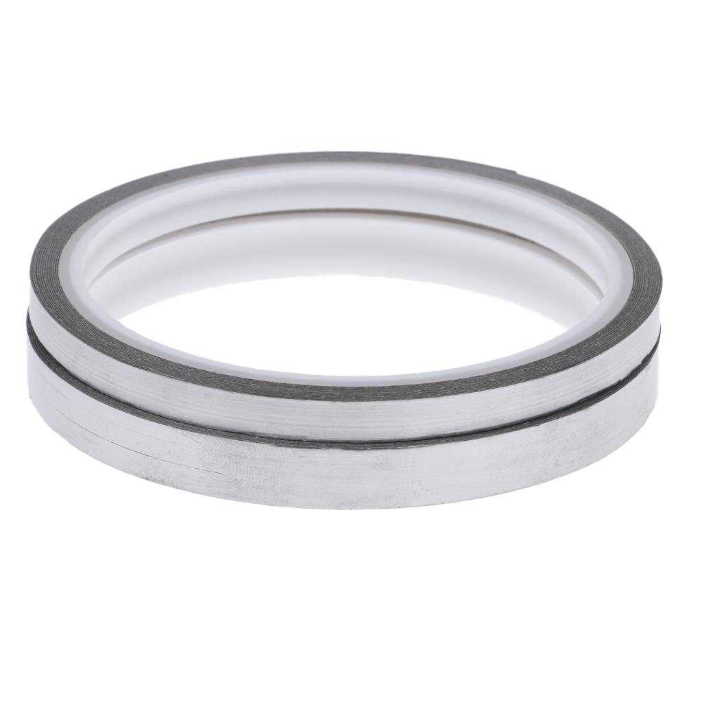 2xAdhesive Golf Lead Tape Tennis Racket Weight Metal Roll Tape Balance 6.35mm