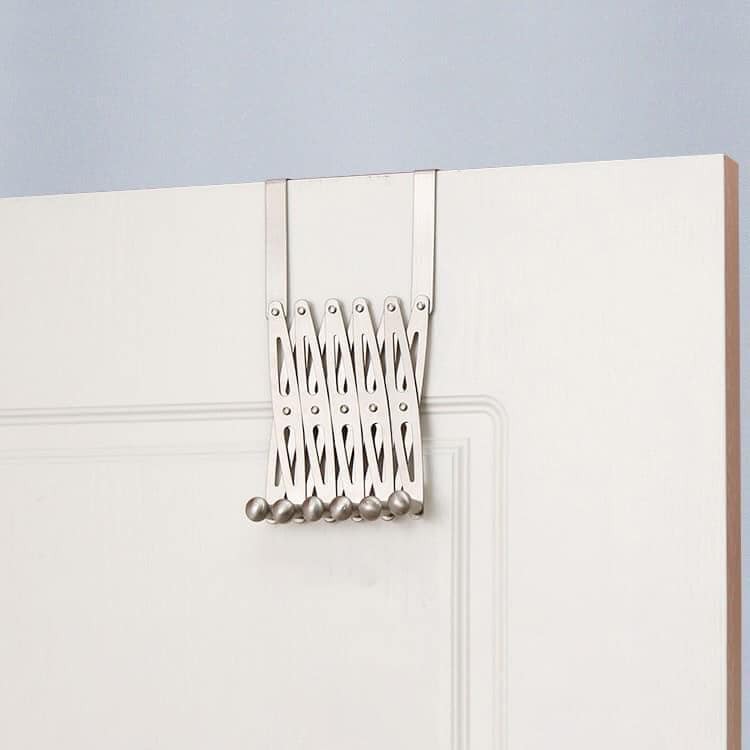Móc Treo Đồ Sau Cửa Bằng Inox Hình Ziczac Co Dãn Theo Nhu Cầu