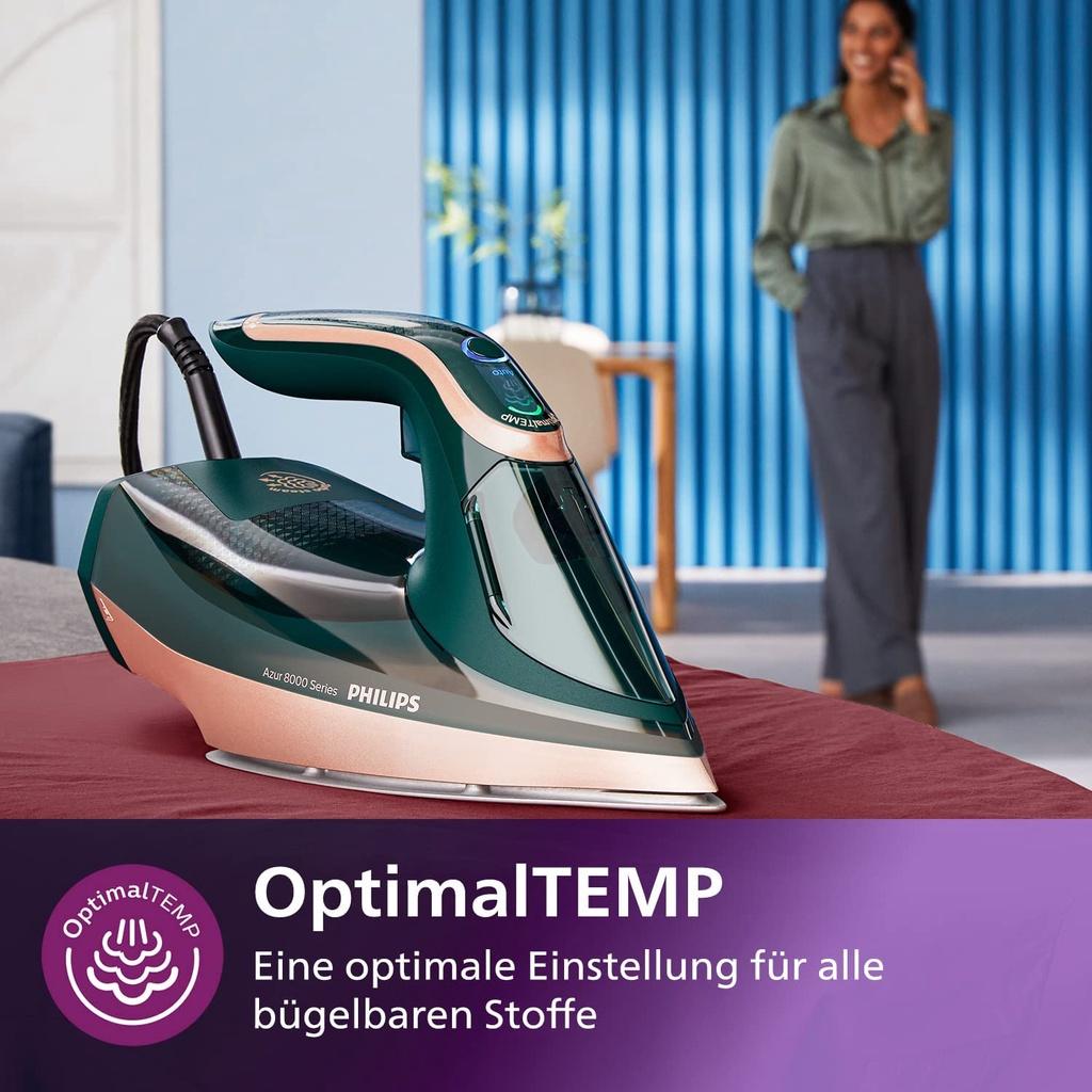 Bàn Ủi Hơi Nước Azur DST8030/70, Bàn Là Hơi Nước Cầm Tay, Công Suất 3000W, Bình Chứa 0.35L, Nhập Đức