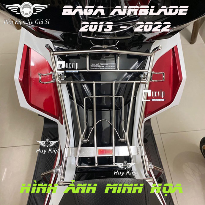 Baga Giữa AirBlade AB 2013 Đời 2013 - 2022 Inox 304 10Ly Hàng Cao Cấp KP-MS4806