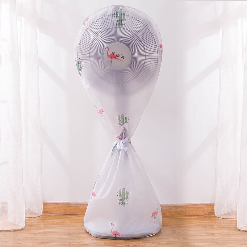 Vỏ bọc quạt áo trùm quạt chống nước chống bụi họa tiết hình khối
