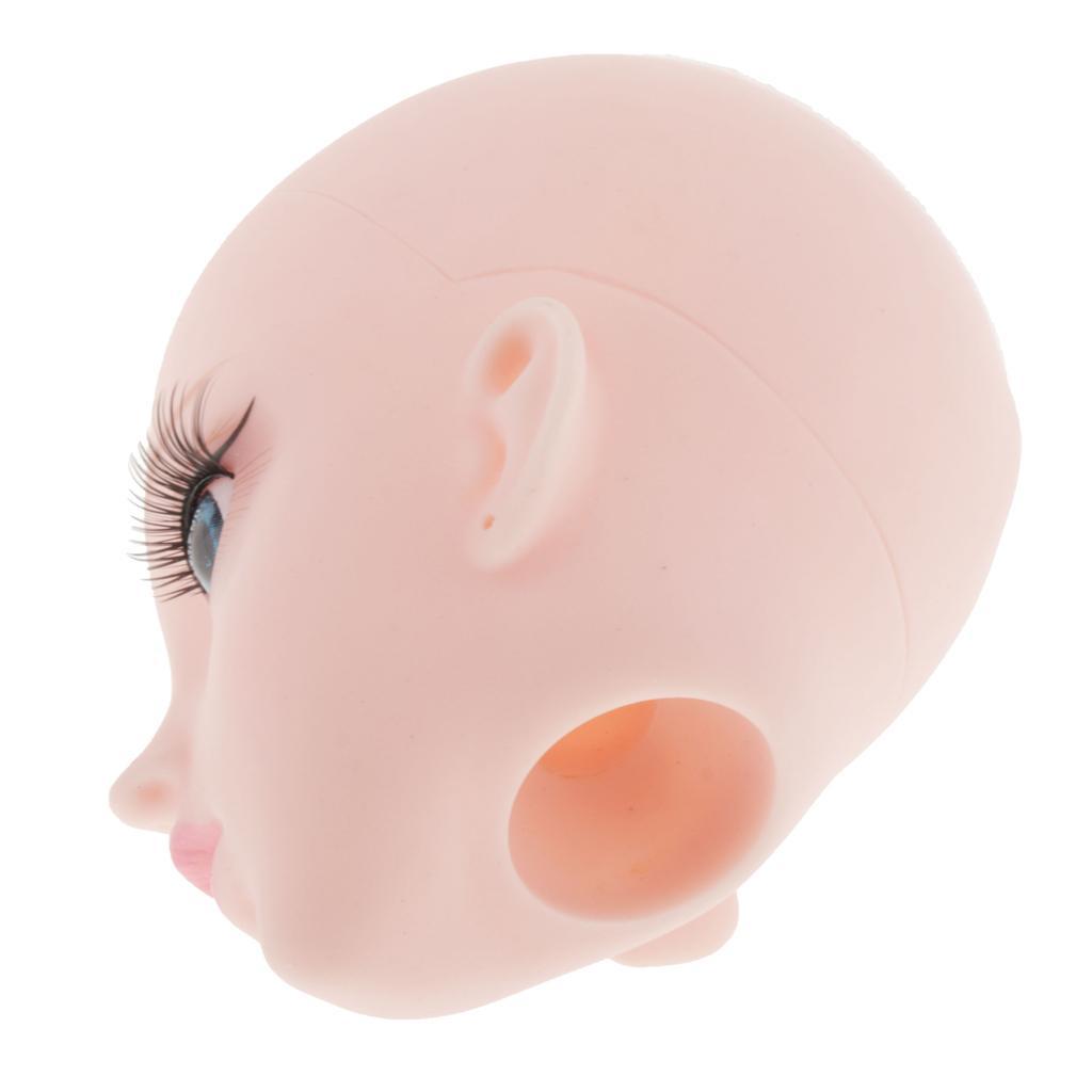 Female Doll Head for 1/3 OB Doll  Repair Accessory Blue Eyes