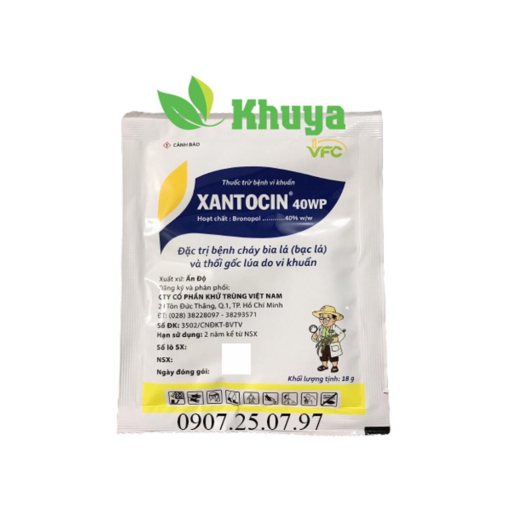 Thuốc trừ bệnh vi khuẩn Xantocin 40WP gói 18gr