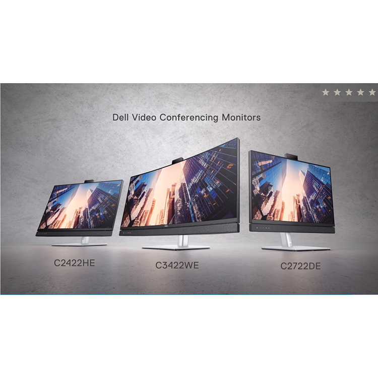 Màn Hình Hội Nghị Truyền Hình Dell C2422HE 24inch FullHD 5ms 60Hz IPS - Hàng Chính Hãng