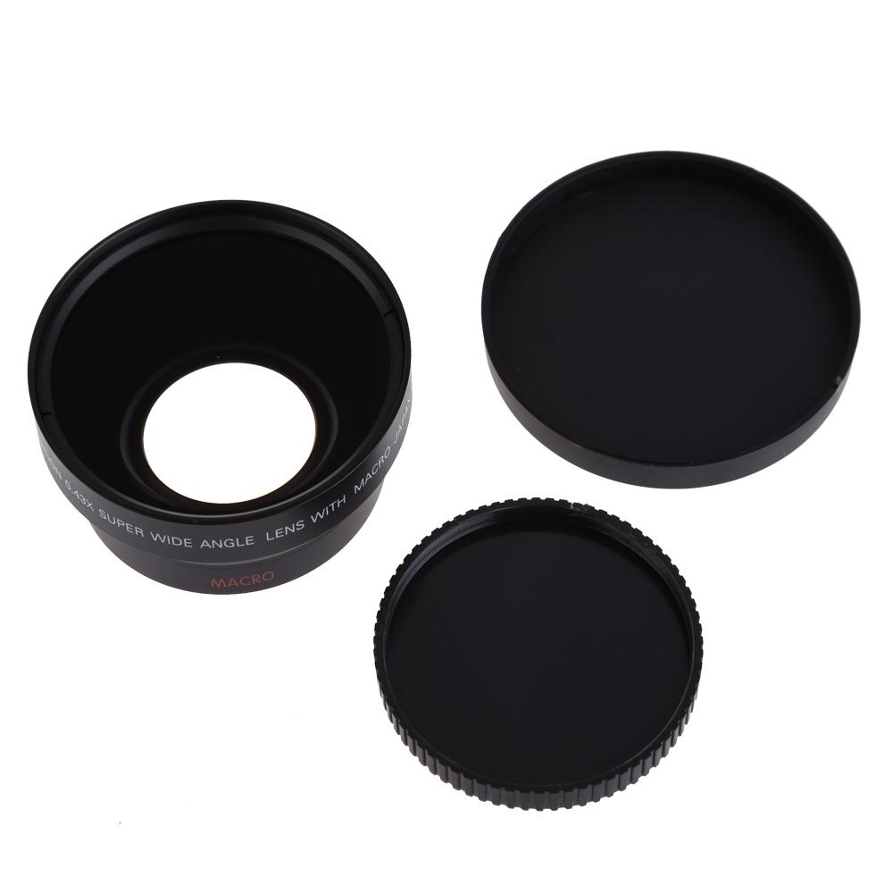 67mm Digital High Definition 0.43×SuPer Wide Angle Lens With Macro Japan Optics for Canon Rebel T5i T4i T3i 18-135mm