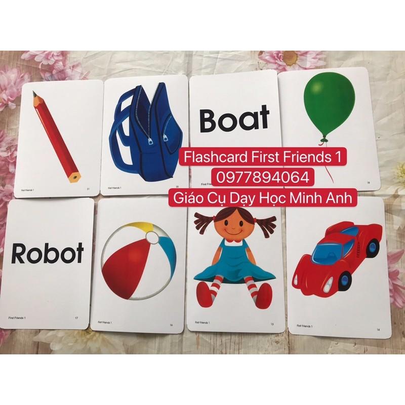 Flashcards First Friends 1-2 ️phiên bản 1st ️Thẻ Tiếng Anh dạy trẻ mầm non