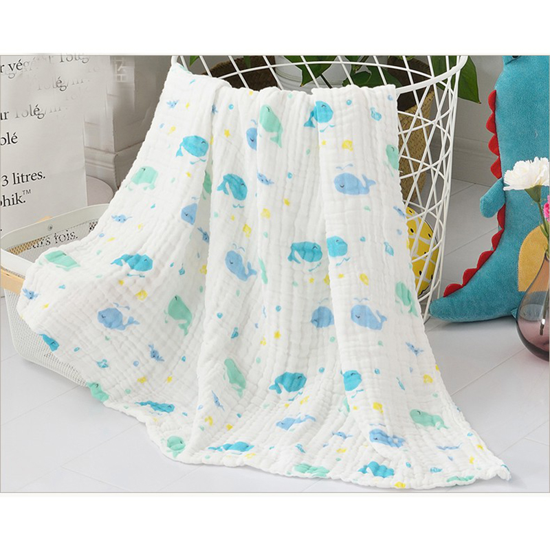 Khăn tắm xô 6 lớp siêu mềm siêu thấm cho bé