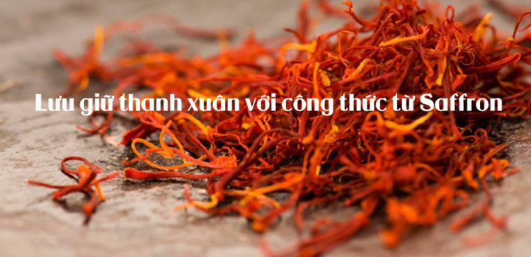 Làm đẹp cùng Saffron (nhụy hoa nghệ tây) Làm đẹp cùng Saffron (nhụy hoa nghệ tây)