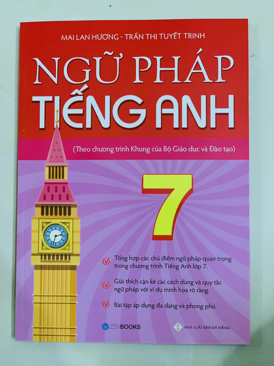 Sách - Ngữ Pháp Tiếng Anh Lớp 7 - Mai Lan Hương