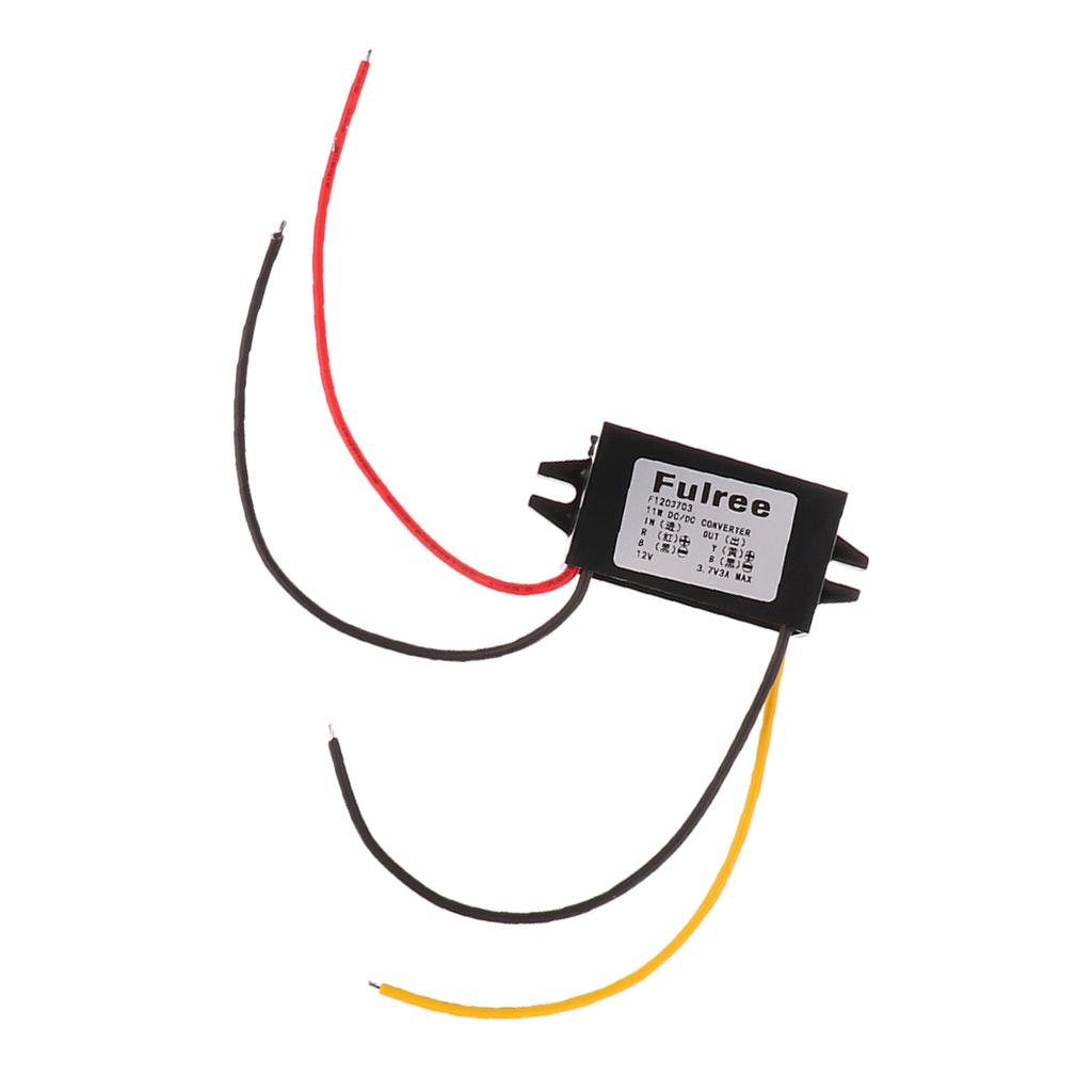 DC Buck Step Down Voltage Converter 12V to 3.7V Car LED Power Supply Module