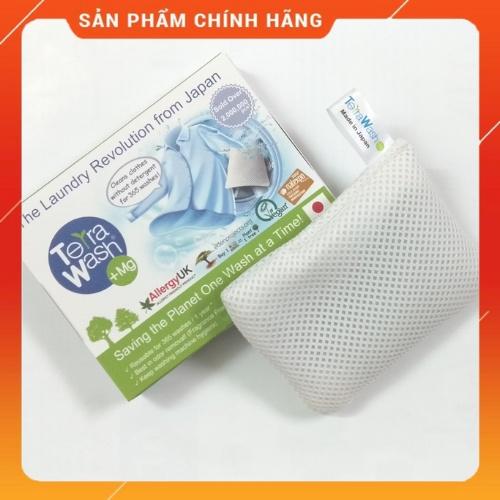 Túi Giặt Quần Áo Thông Minh Magie Terra Wash +Mg 125g Sử Dụng Được 365 Lần Giặt Mỗi Lần 8kg Quần Áo.