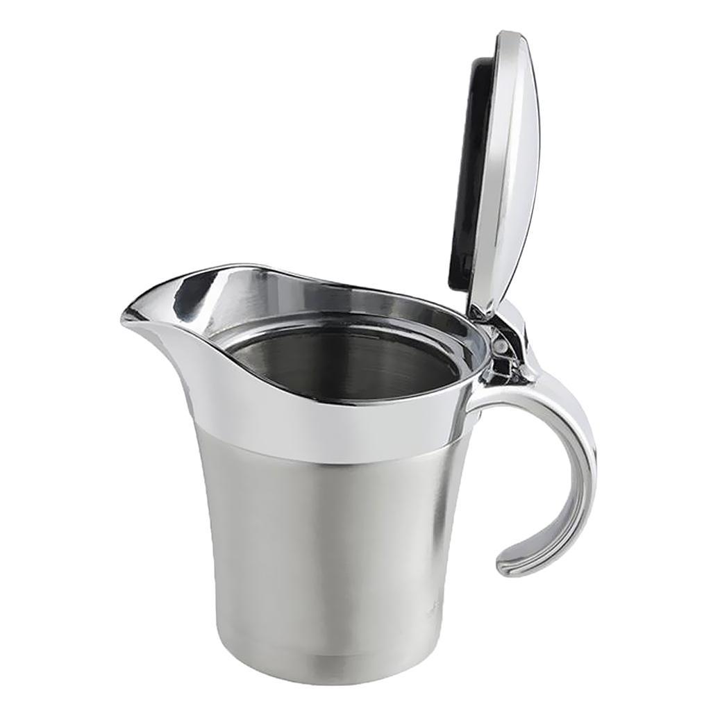 Insulated Gravy Boat Thermal Vacuum Sauce Serving Jug with Thermal Jug 2L
