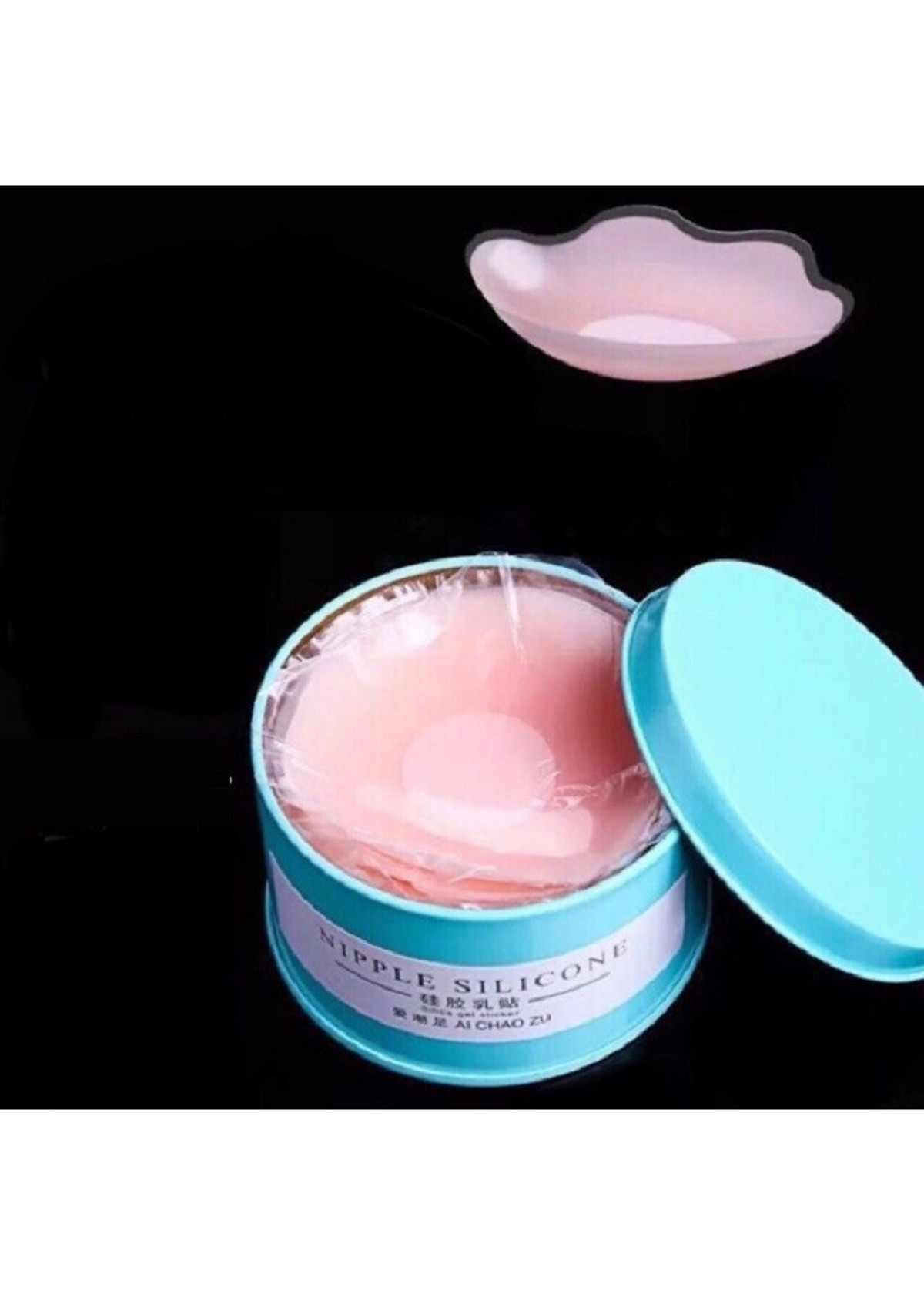 MIẾNG Dán NGỰC SILICON HỘP XANH hộp 5 đôi