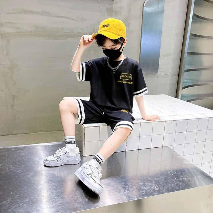 Đồ bộ thể thao HAZARD cho mẹ và bé  - bộ quần áo trẻ em thoáng mát 2 màu siêu xinh G5