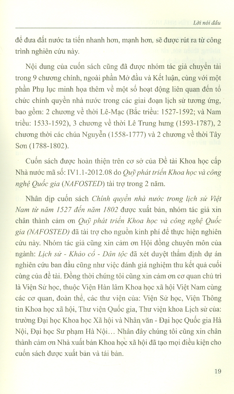 Chính Quyền Nhà Nước Trong Lịch Sử Việt Nam Trong Lịch Sử Việt Nam