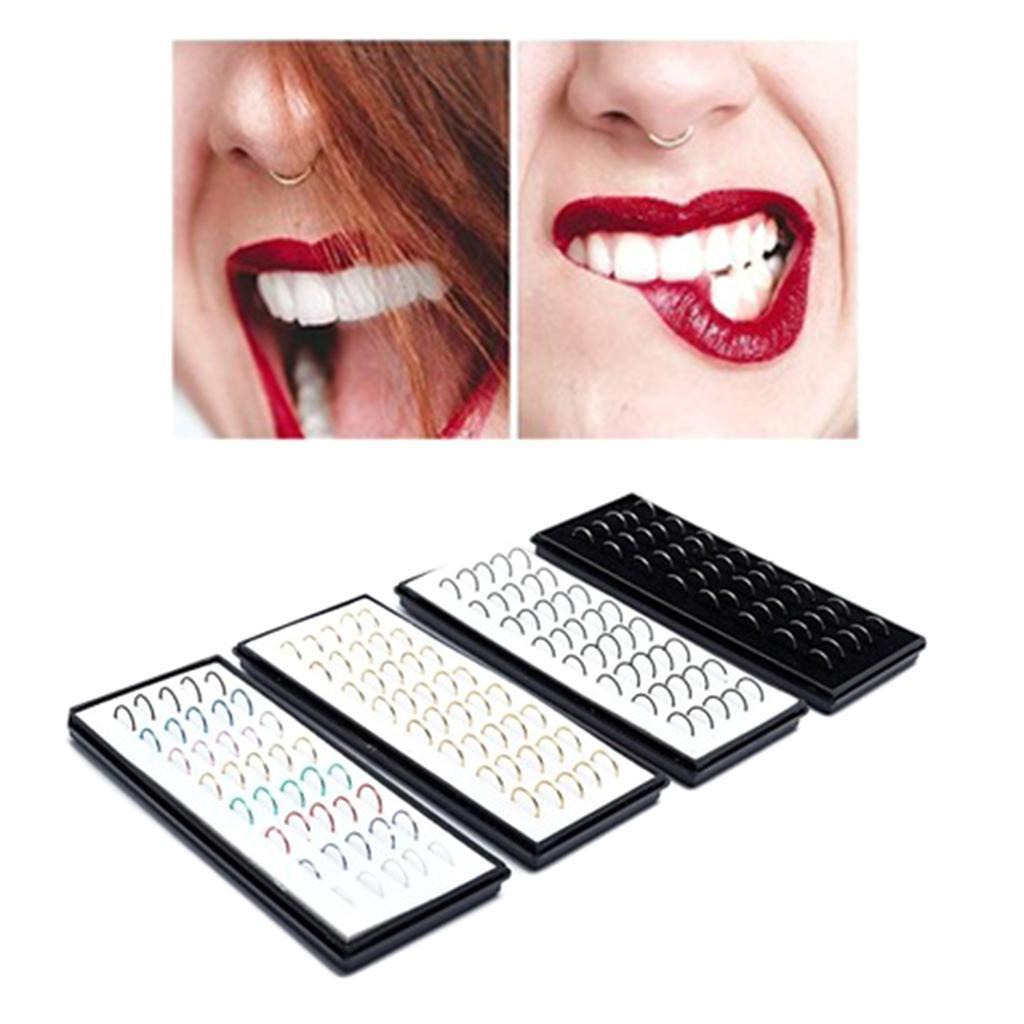 Nose Rings Hoop Stainless Steel Nose Piercing Jewelry for Women