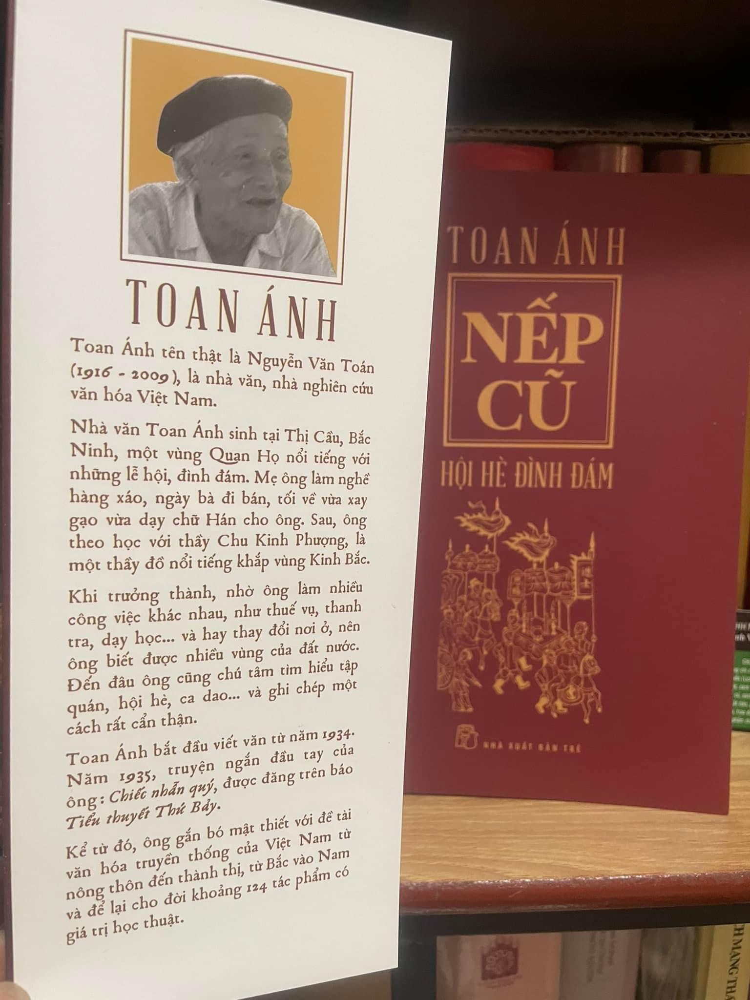 Bộ Nếp cũ- Tác giả Toan Ánh (Bộ 7 cuốn)