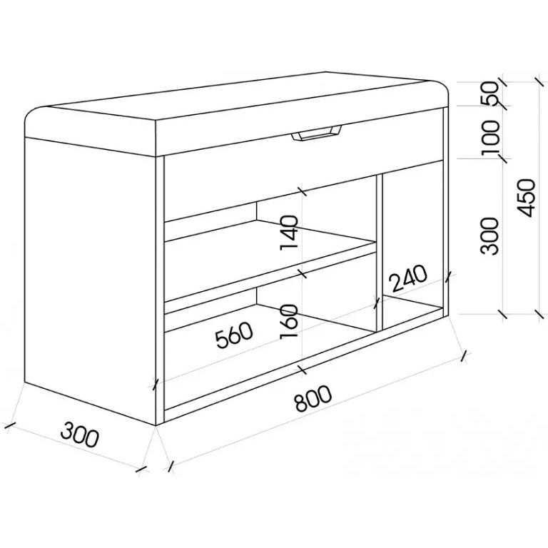 TỦ GIÀY THÔNG MINH OHAHA-014