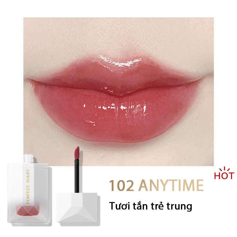 Son Bóng ReadMe Rippled Lip Gloss High Shine Finish Perfect Diary Nhiều Màu Tùy Chọn 4G